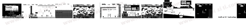 Super Mario World字体转换